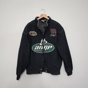 Amp racing jacket patches black Size Large